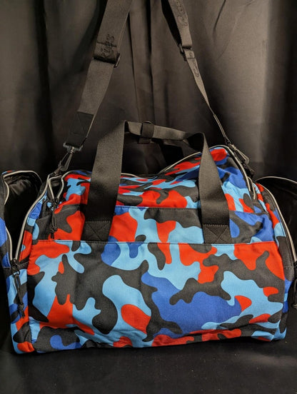 NEW Cookies SF Heritage Smell Proof Duffel Bag Blue Red Black Camo Streetwear - Sole & Drip