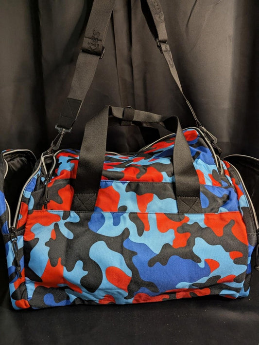 NEW Cookies SF Heritage Smell Proof Duffel Bag Blue Red Black Camo Streetwear - Sole & Drip