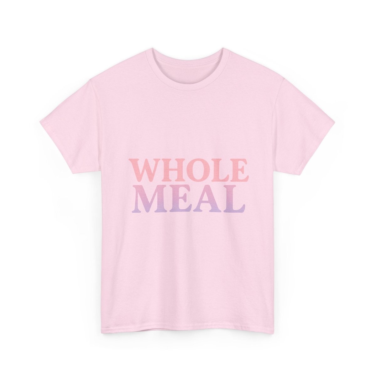 Whole Meal Tee — Pastel Gradient Graphic T‑Shirt - Sole & Drip