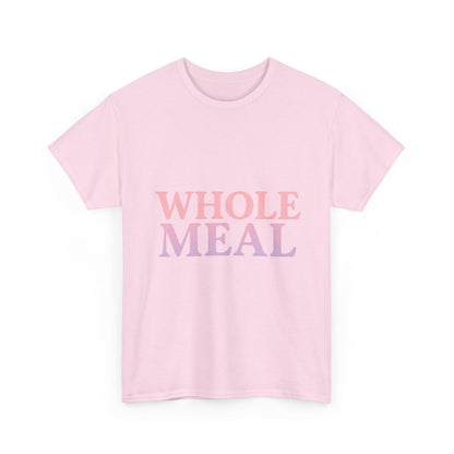 Whole Meal Tee — Pastel Gradient Graphic T‑Shirt - Sole & Drip