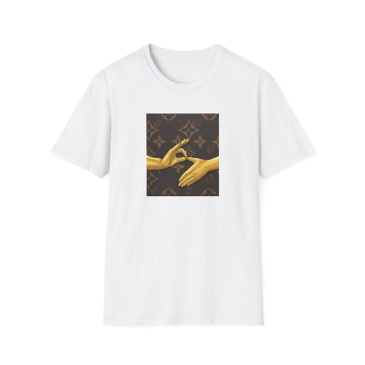 Graphic T-Shirt — Gold Hand Gesture 6 7 & IYKYK Streetwear Tee
