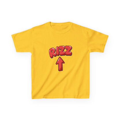 Kids Tee — Playful "RIZZ" Arrow Graphic Shirt - Sole & Drip