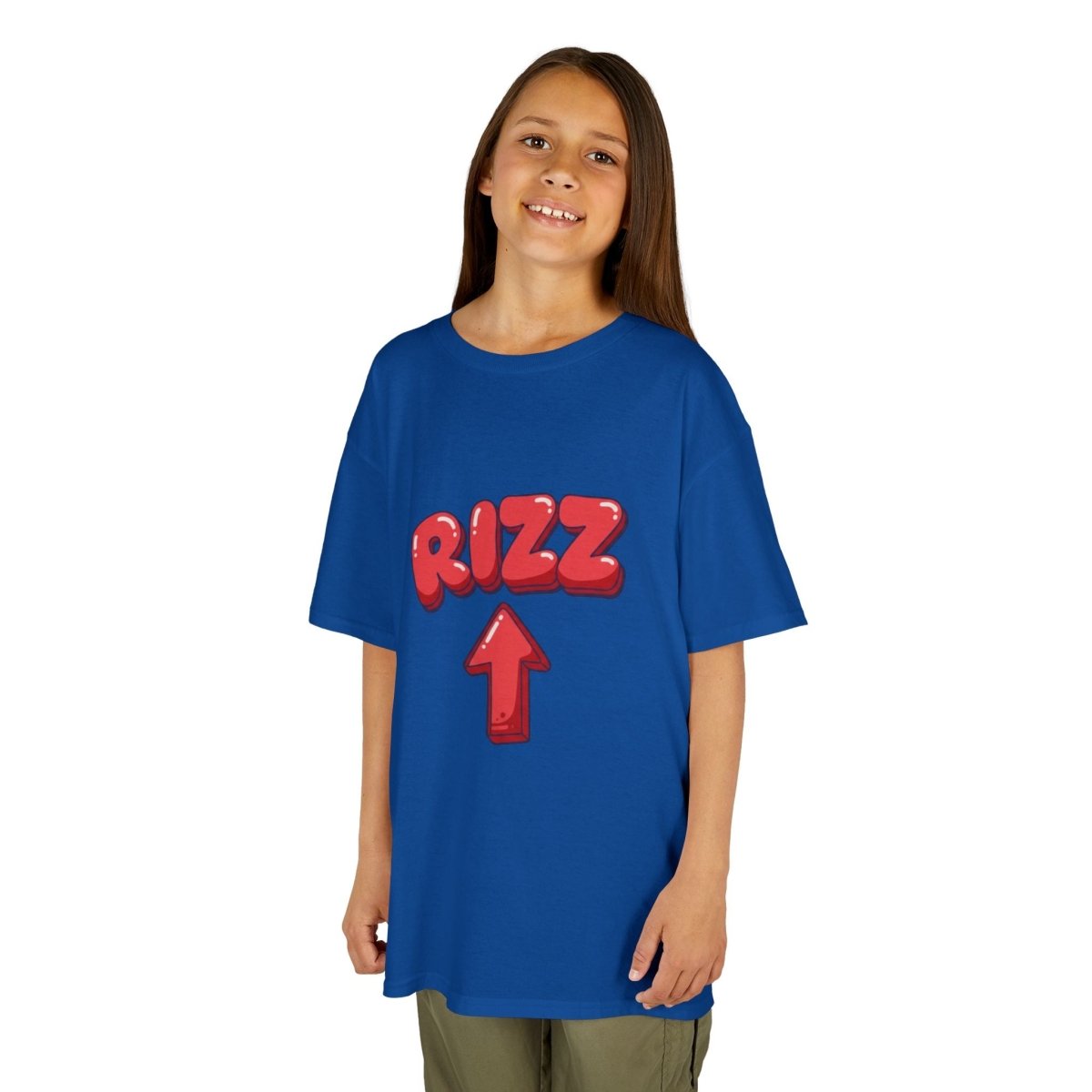 Kids Tee — Playful "RIZZ" Arrow Graphic Shirt - Sole & Drip