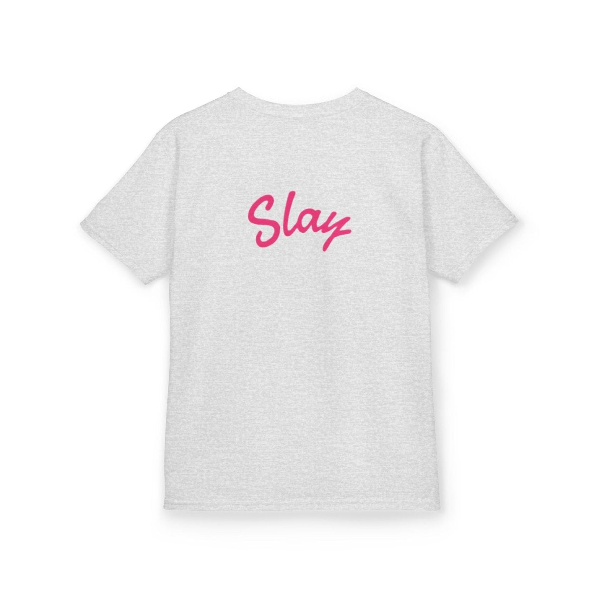 Kids Tee — Pink “Baddie 67” Front & “Slay” Back Graphic - Sole & Drip