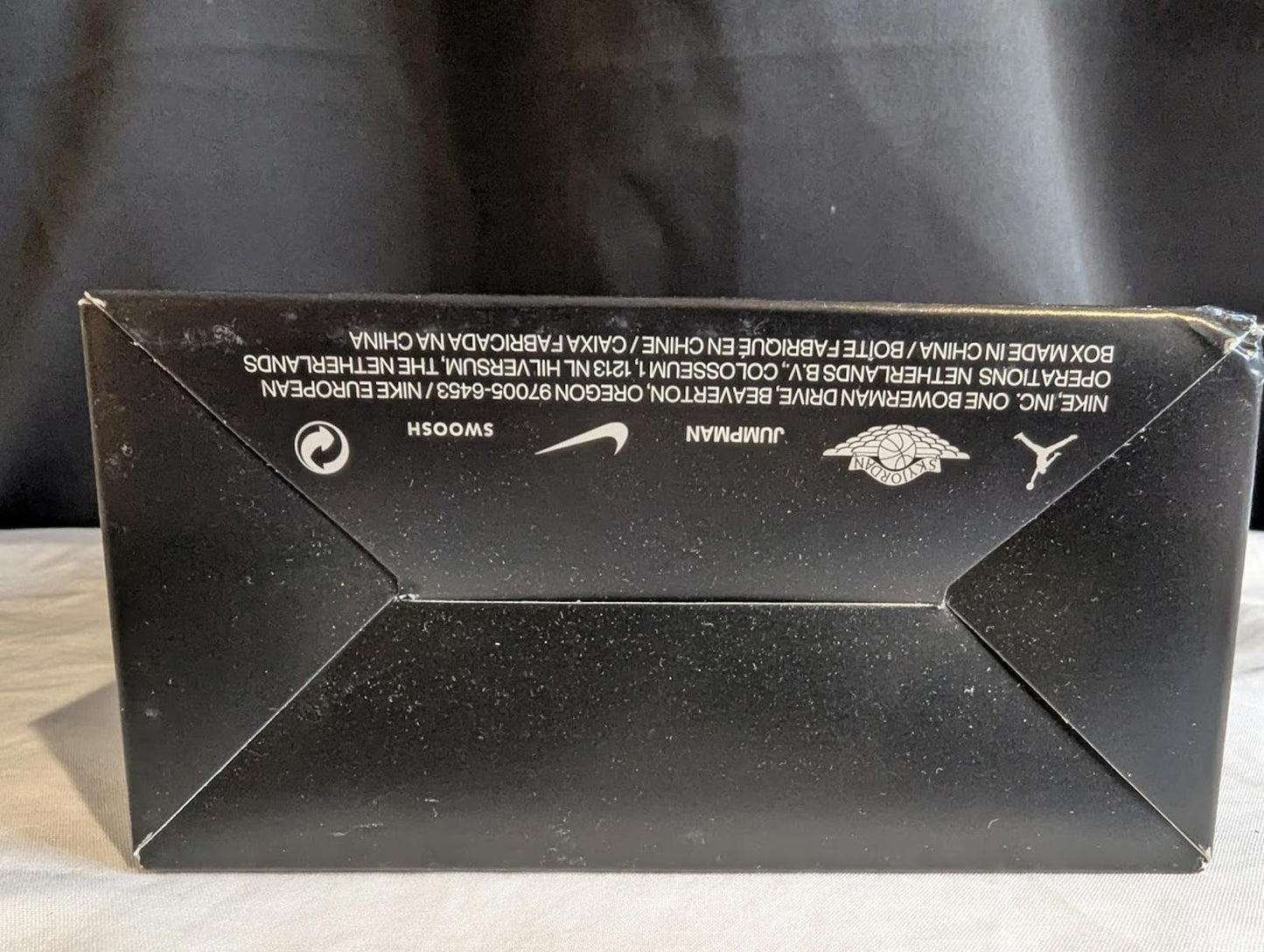 NEW Air Jordan 1 Crib Bootie Infant Shoes 2C Black Toe Reimagined HJ9289-061