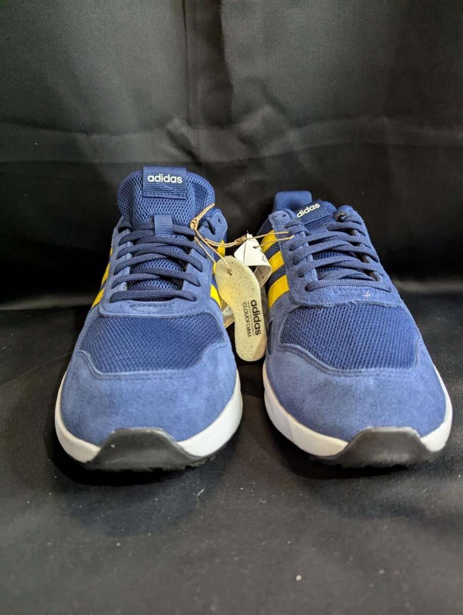 NEW Adidas Run 80s "Blue/Yellow" Retro Runner Men's Size 11 JI4871 Casual Shoe - Sole & Drip