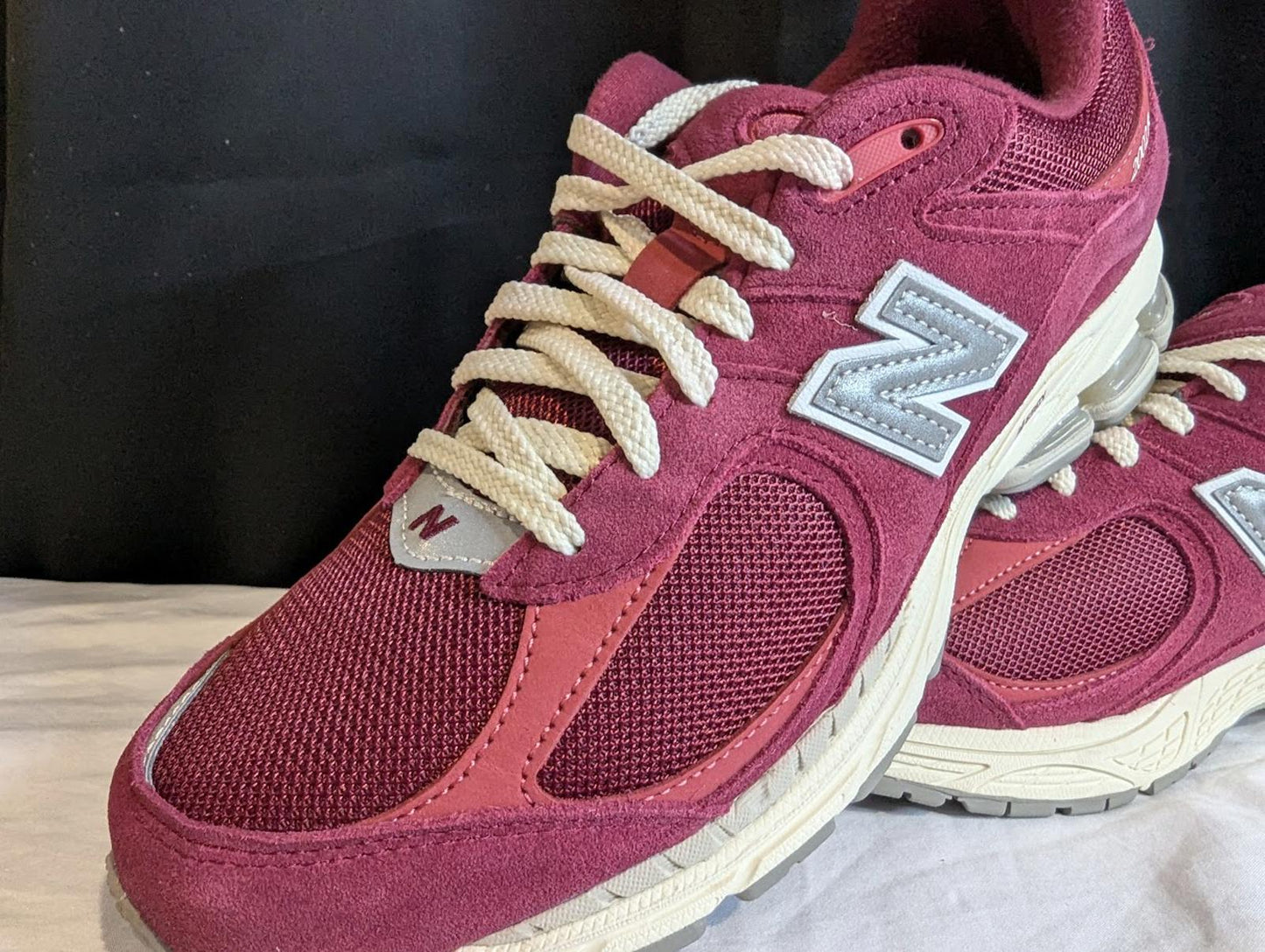 NEW BALANCE 2002R M2002RHA "Red Wine" Suede Pack Men's Size 11 EC W/ Box