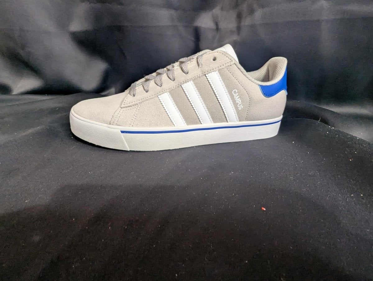 NEW NIB Adidas Campus Vulc "Grey Bluebird" Skate Shoe Size 9 Men's ID1362 - Sole & Drip