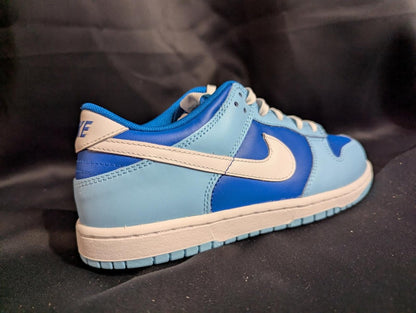 NEW NIB Nike Dunk Low Retro QS "Argon" Blue White Size 3Y Preschool DV2635 - 400 - Sole & Drip