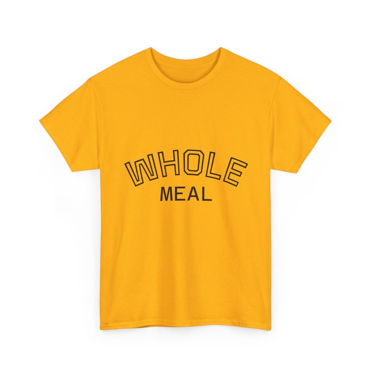 Whole Meal T-Shirt — Minimalist Tee - Sole & Drip