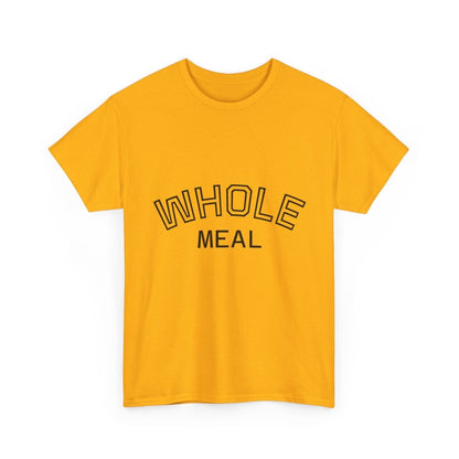 Whole Meal T-Shirt — Minimalist Tee - Sole & Drip