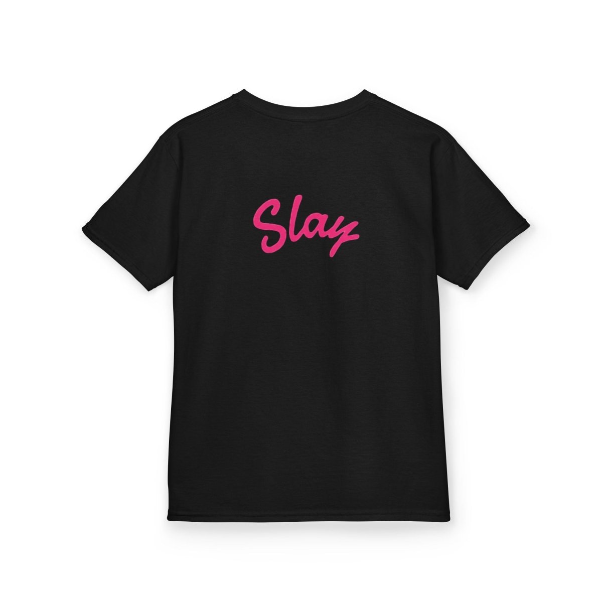 Kids Tee — Pink “Baddie 67” Front & “Slay” Back Graphic - Sole & Drip