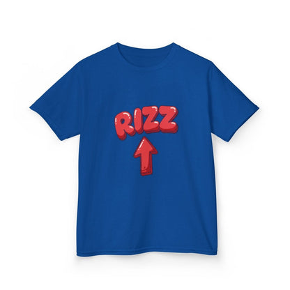 Kids Tee — Playful "RIZZ" Arrow Graphic Shirt - Sole & Drip