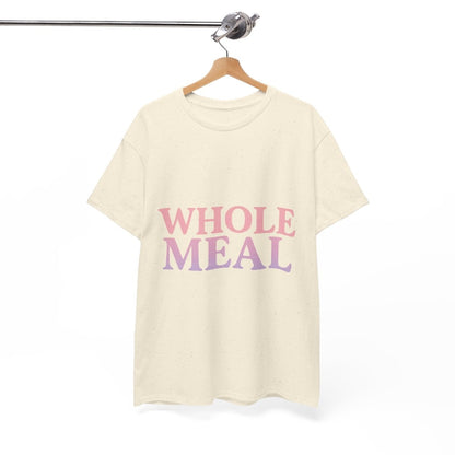 Whole Meal Tee — Pastel Gradient Graphic T‑Shirt - Sole & Drip