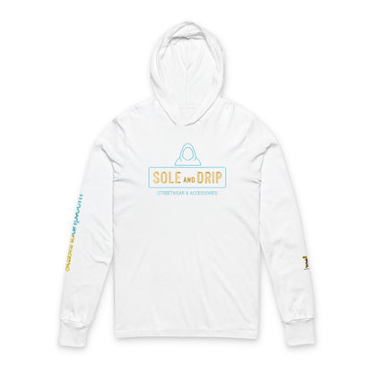 Sole and Drip Hooded Long-Sleeve Tee — Streetwear and Accessories