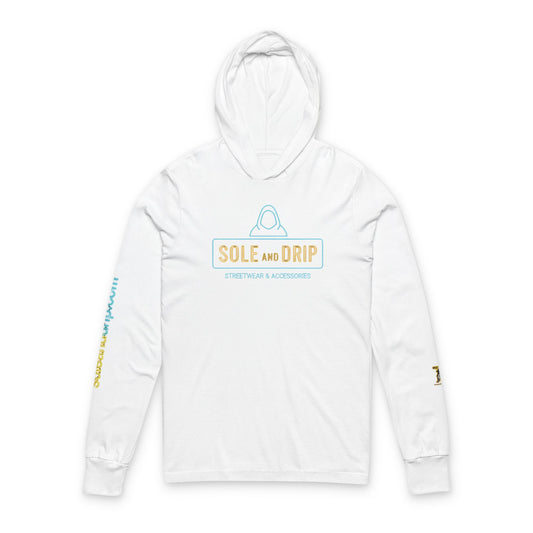 Sole and Drip Hooded Long-Sleeve Tee — Streetwear and Accessories