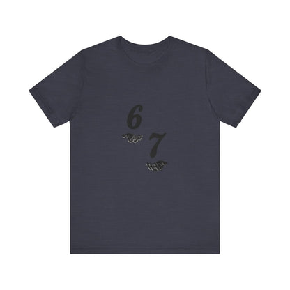6 7 W hands Tee — Minimal 6 7 w/hands Graphic T-Shirt - Sole & Drip