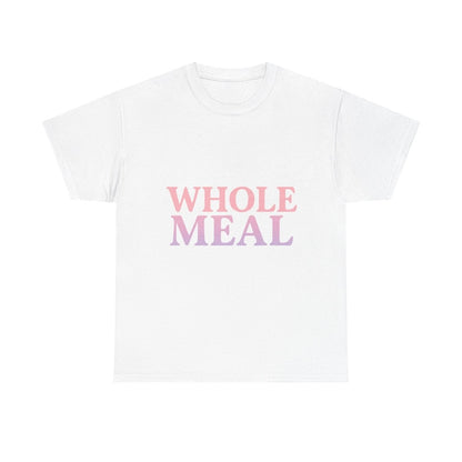 Whole Meal Tee — Pastel Gradient Graphic T‑Shirt - Sole & Drip
