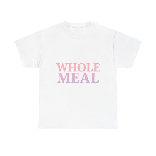 Whole Meal Tee — Pastel Gradient Graphic T‑Shirt - Sole & Drip
