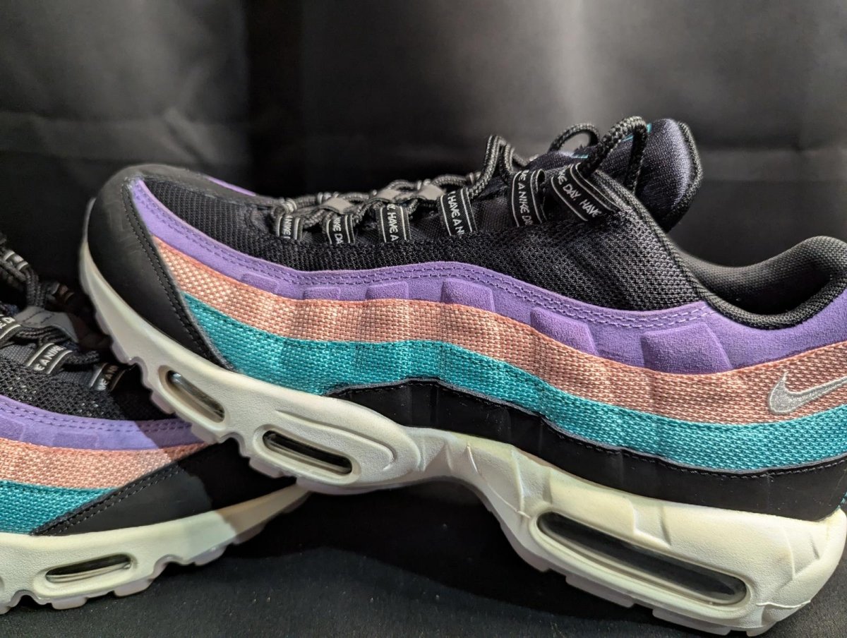 Max 95 "Have a Nike Day" BQ9131 - 001 Men's Size 12 Used Great Condition - Sole & Drip