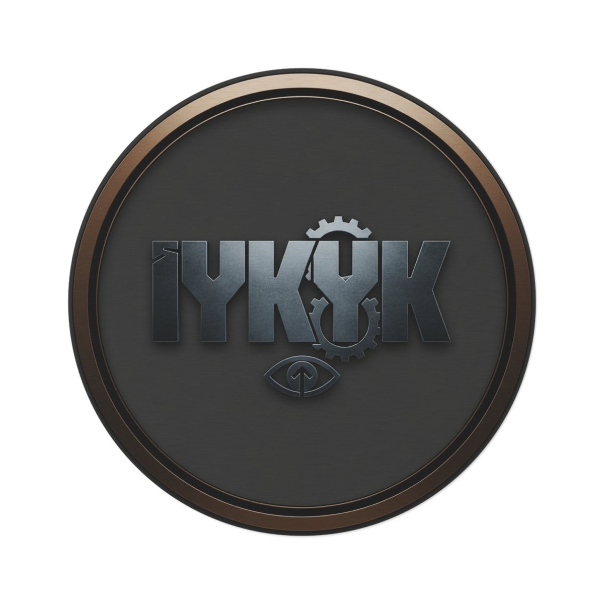 Round Rug — Industrial Logo IYKYK - Sole & Drip