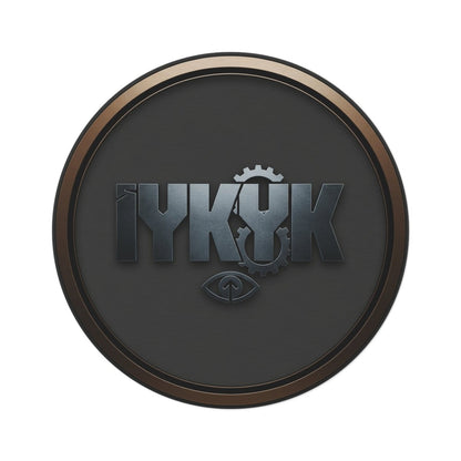 Round Rug — Industrial Logo IYKYK - Sole & Drip