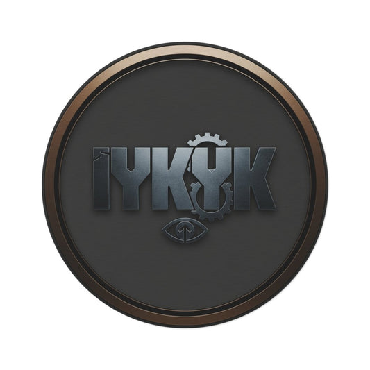 Round Rug — Industrial Logo IYKYK - Sole & Drip