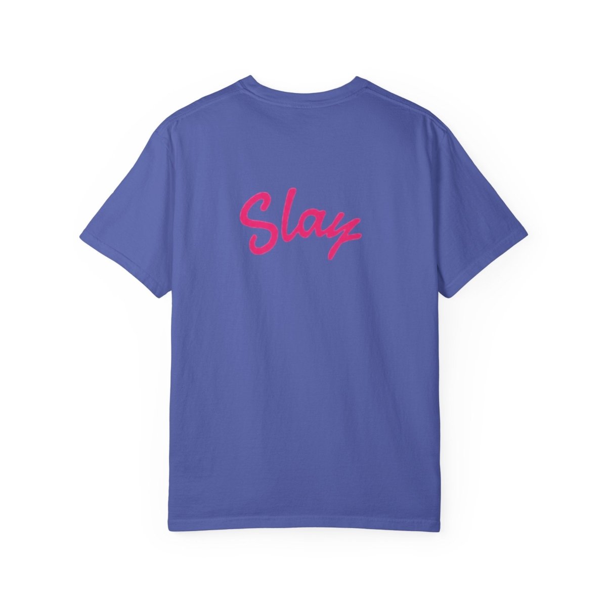 Baddie 67 T-Shirt — Pink Script "Baddie" Front & "Slay" Back - Sole & Drip