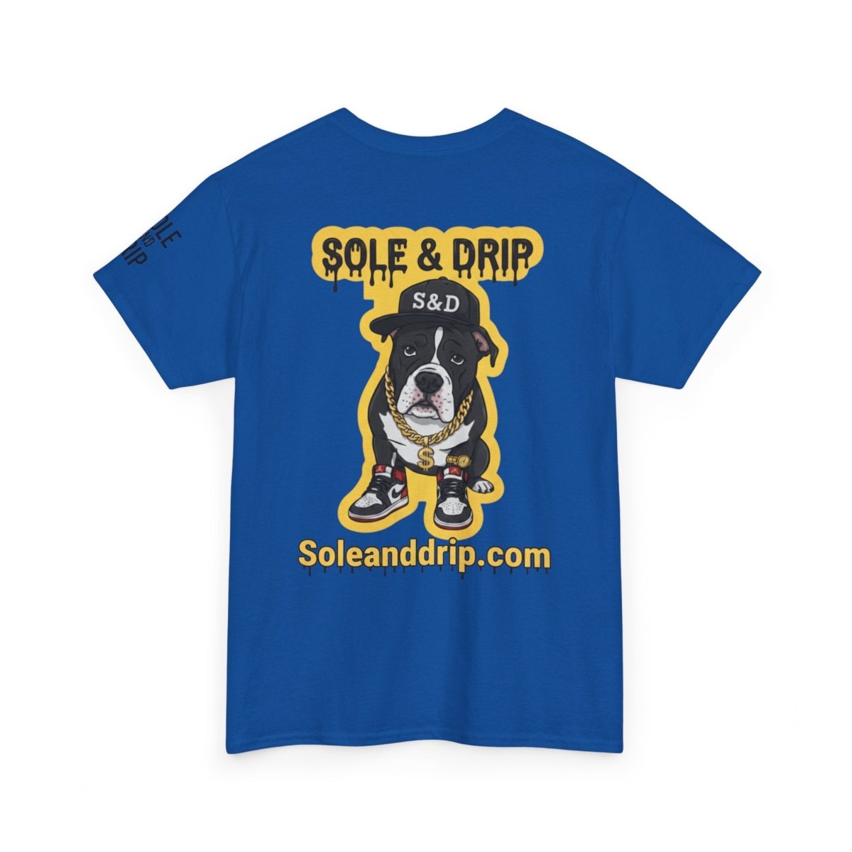 Sole and Drip Short Sleeve Tee — Sneaker Graphic Shirt with 'SOLE AND DRIP' Design - Sole & Drip