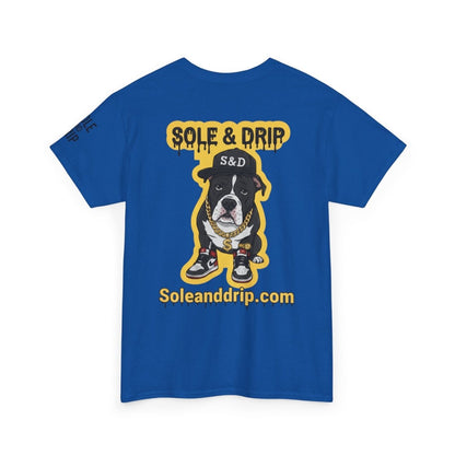 Sole and Drip Short Sleeve Tee — Sneaker Graphic Shirt with 'SOLE AND DRIP' Design - Sole & Drip