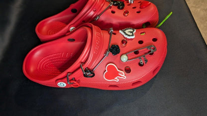 New Crocs Classic Clog Karol G Red Men's Size 11 Limited - Sole & Drip