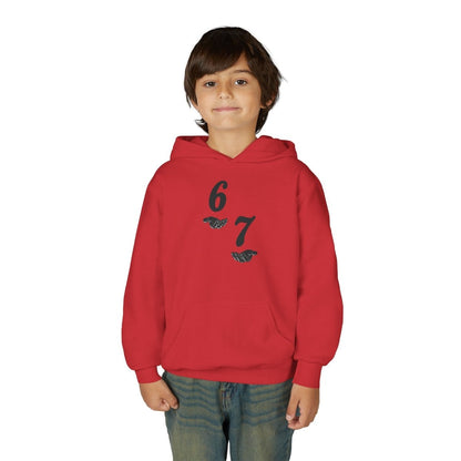 Youth Hoodie — 6 7 Graphic Hoodie - Sole & Drip