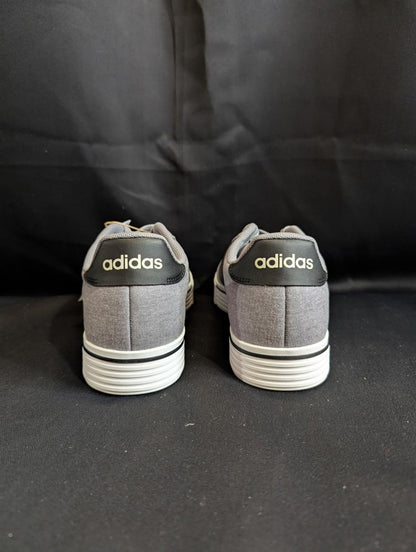 NEW Adidas Daily 4.0 "Grey Four" Black Stripes Men's Size 7.5 IF4493 Low Top - Sole & Drip