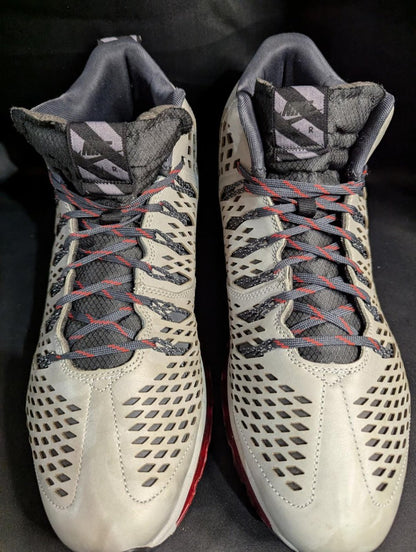 Nike Air Max Graviton Mid Silver Chilling Red US 13 Used w/ Box 616045 - 006 - Sole & Drip