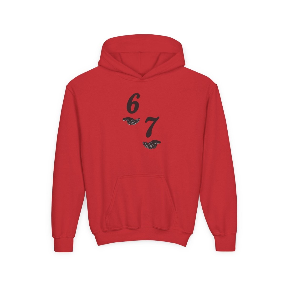 Youth Hoodie — 6 7 Graphic Hoodie - Sole & Drip