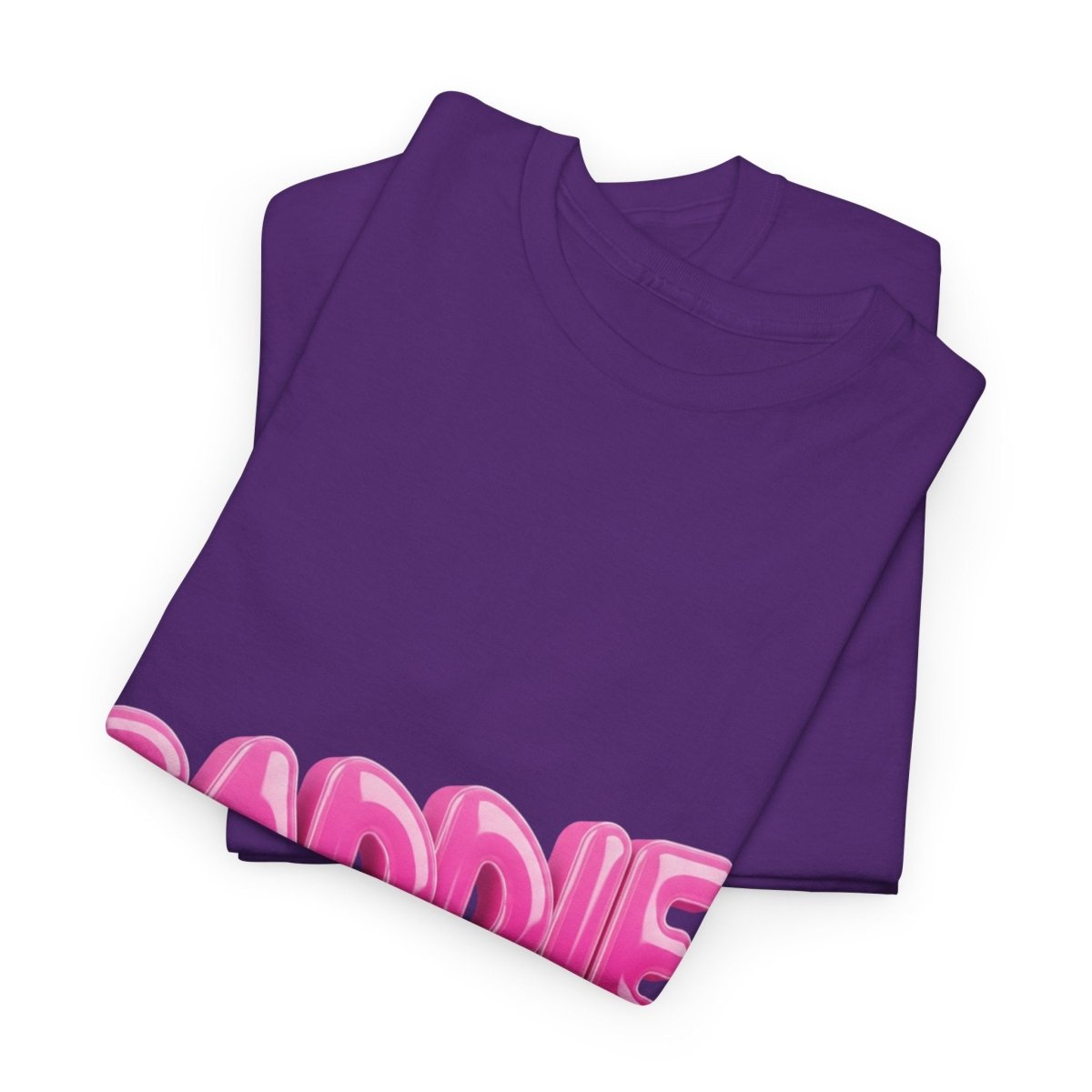 Baddie Pink Bubble Text Tee - Trendy Graphic T-Shirt - Sole & Drip