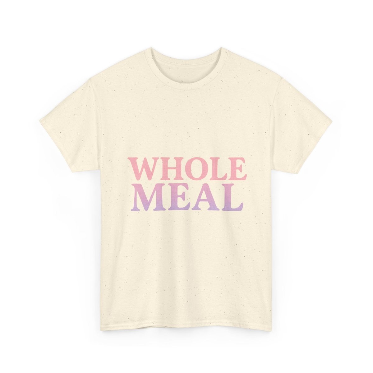 Whole Meal Tee — Pastel Gradient Graphic T‑Shirt - Sole & Drip