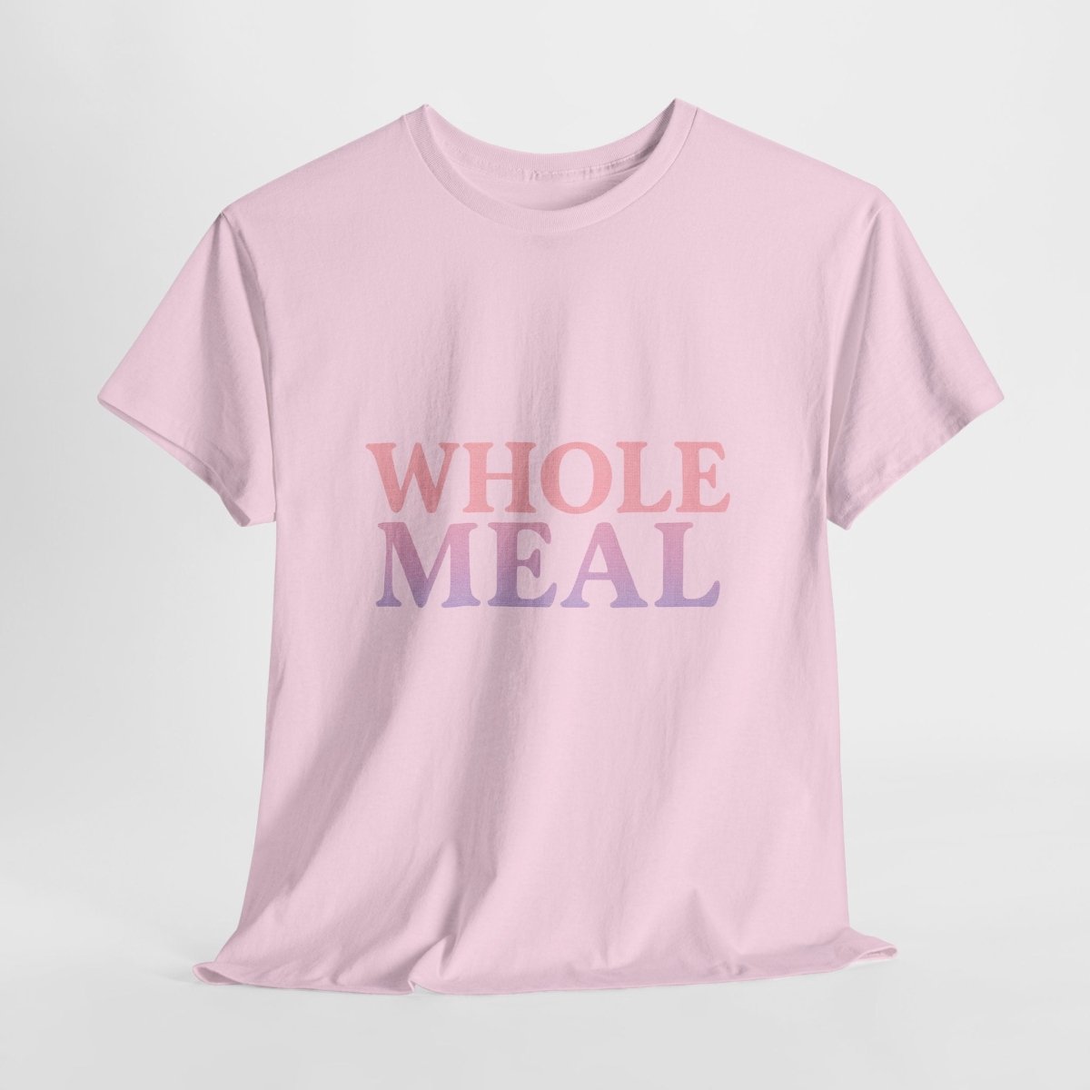 Whole Meal Tee — Pastel Gradient Graphic T‑Shirt - Sole & Drip