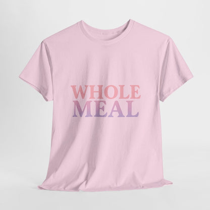 Whole Meal Tee — Pastel Gradient Graphic T‑Shirt - Sole & Drip