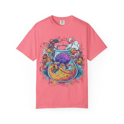 "Let Me Cook" T-Shirt — Colorful Chef Brain Illustration - Sole & Drip