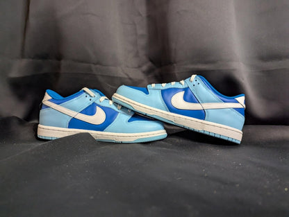 NEW NIB Nike Dunk Low Retro QS "Argon" Blue White Size 3Y Preschool DV2635 - 400 - Sole & Drip