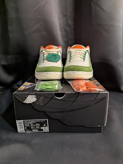 NEW DS Wmns Air Jordan 2 Low SP x TITAN "Manila" US 10.5 DV6206 - 183 Tropical - Sole & Drip