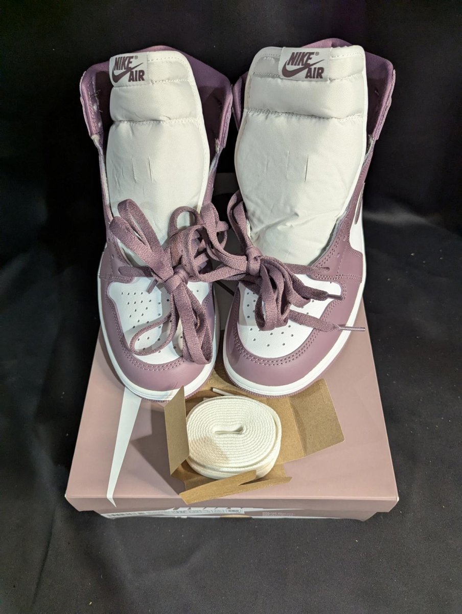 NEW DS Air Jordan 1 Retro High OG "Sky J Mauve" White Purple Men's 10 DZ5485 - 105 - Sole & Drip
