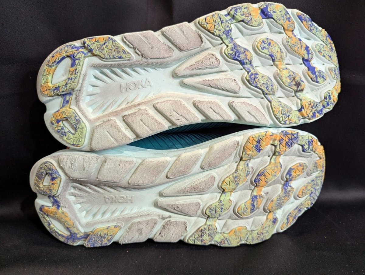 HOKA ONE ONE Rincon 3 Running Shoe Deep Lagoon/Ocean Mist Size 13 Used VGC - Sole & Drip