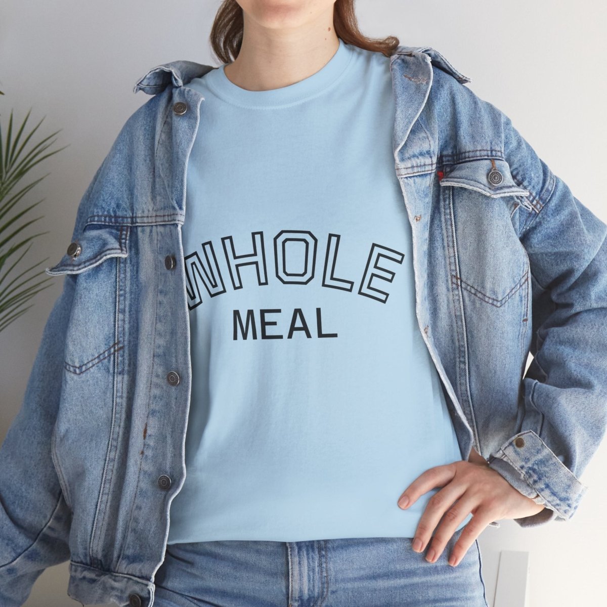 Whole Meal T-Shirt — Minimalist Tee - Sole & Drip