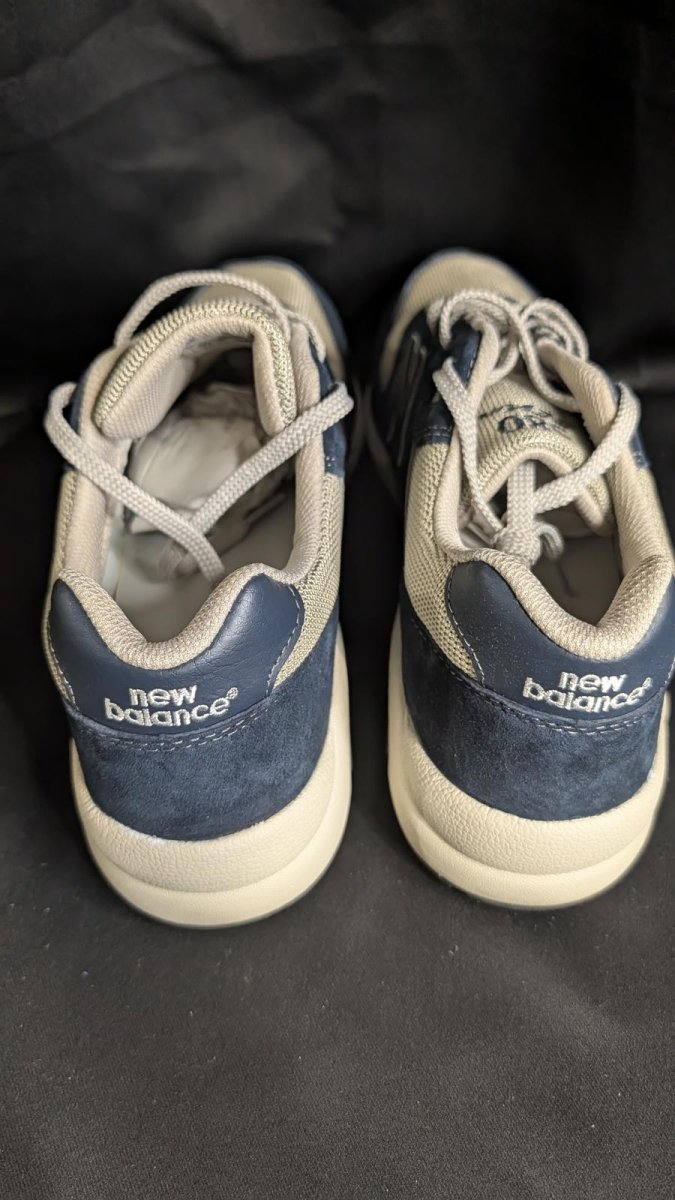 NEW NIB New Balance 580 Retro "Navy" REVlite Size 13 MRT580NV Blue Suede Rare - Sole & Drip