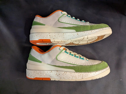 NEW DS Wmns Air Jordan 2 Low SP x TITAN "Manila" US 10.5 DV6206 - 183 Tropical - Sole & Drip