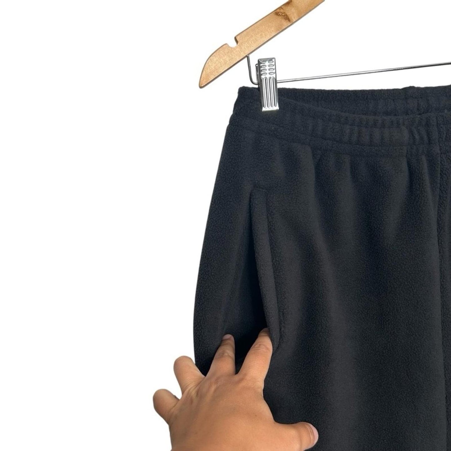 Yeezy YZY GAP Engineered By Balenciaga Polar Fleece Joggers Black Medium M NWT