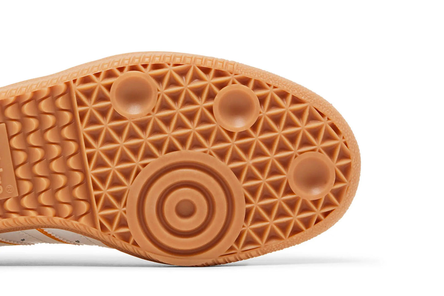 NEW! adidas Samba OG J White Crew Yellow IH5582 Sneakers Kid's Size 4M No Box