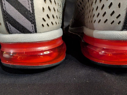 Nike Air Max Graviton Mid Silver Chilling Red US 13 Used w/ Box 616045 - 006 - Sole & Drip